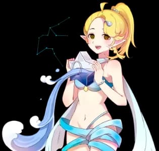 水瓶星宿立绘