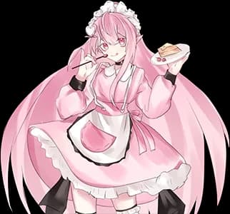 甜心女仆立绘