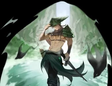 夜游侠客行立绘