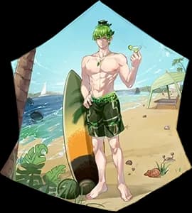 清凉椰岛立绘