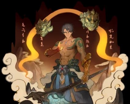 起始开天荒神立绘