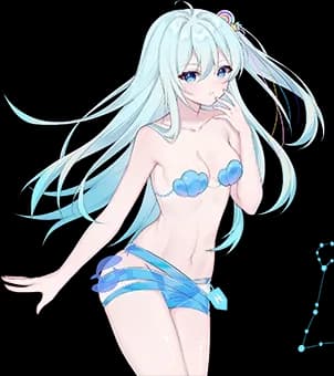 双鱼星宿立绘