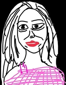 女王不屑立绘