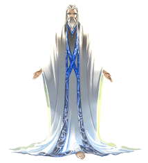 天梯幻影·众神庭神使男战斗形象