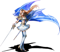 天梯幻影·众神庭士兵女战斗形象