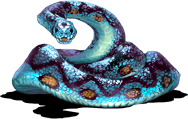天梯幻影·深蓝毒蛇战斗形象